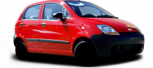 Chevrolet Spark  typ KLAK plastové nárazníky
