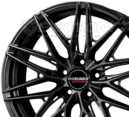 Alu kola Borbet FB1 FullBlack