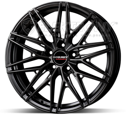 Alu kola Borbet FB1 FullBlack