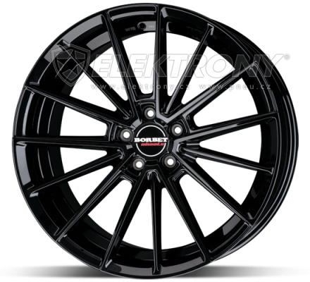 Alu kola Borbet FB2 FullBlack