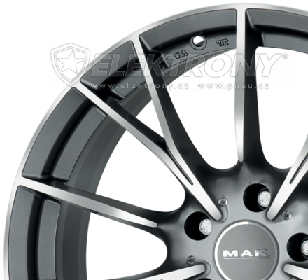 Alu kola Mak Fabrik GunMetal 9,5x19 5x112 ET44