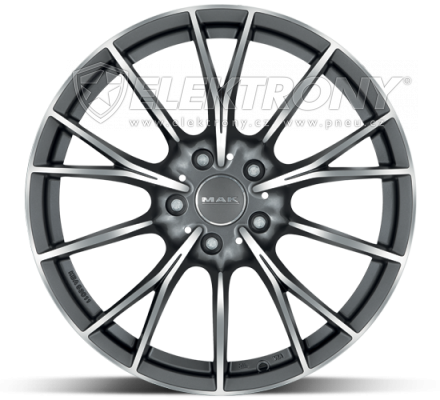 Alu kola Mak Fabrik GunMetal 9,5x19 5x112 ET44
