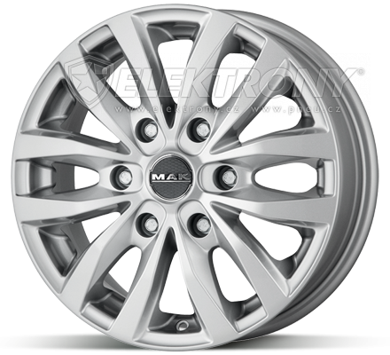 Alu kola MAK Load Silver