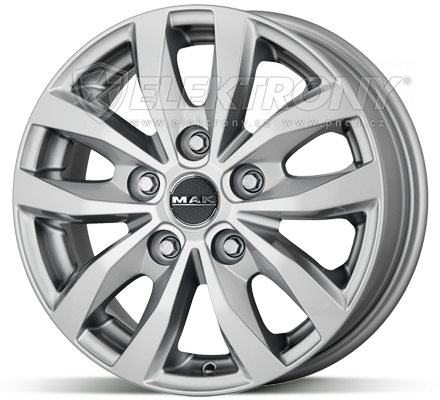 Alu kola MAK Load Silver