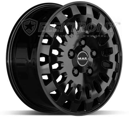 Alu kola Mak Overland FullBlack 7x17 5x108 ET46