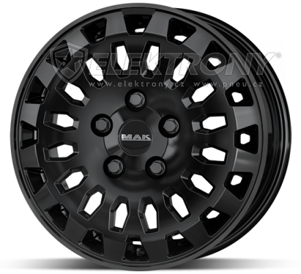 Alu kola Mak Overland FullBlack 7x17 5x108 ET46