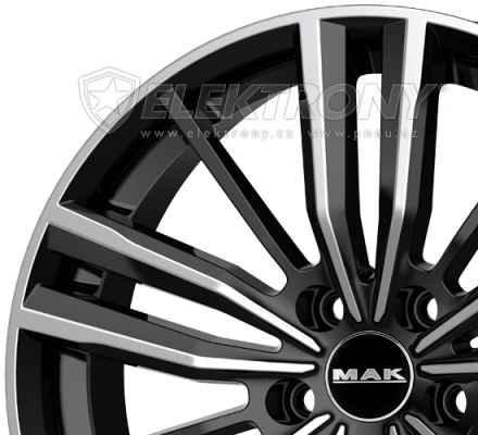Alu kola Mak Vier Black 8x18 5x112 ET42