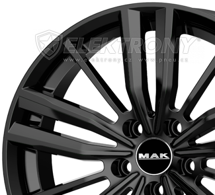 Alu kola Mak Vier FullBlack 7x17 5x100 ET38