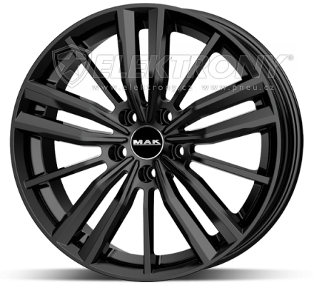 Alu kola Mak Vier FullBlack 7x17 5x100 ET38