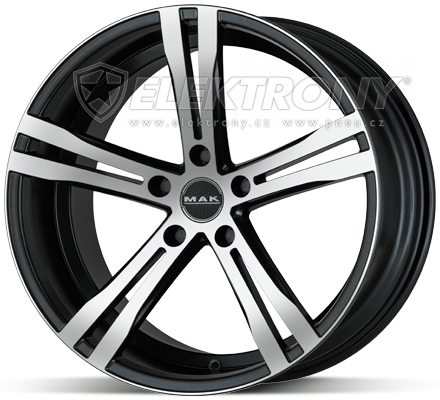 Alu kola MAK Xcave-R Black 9,5x18 5x120 ET40