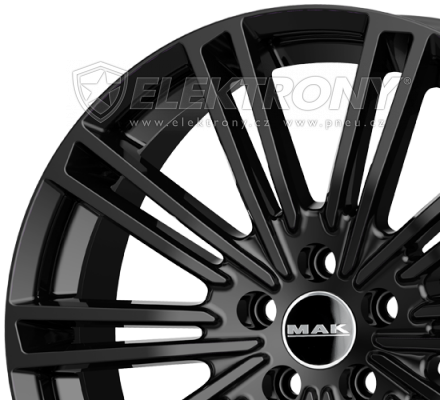 Alu kola Mak York FullBlack 8x19 5x108 ET42