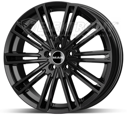 Alu kola Mak York FullBlack 8x19 5x108 ET42