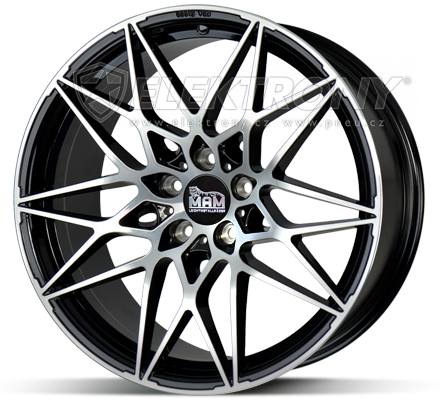 Alu kola MAM B2N Black