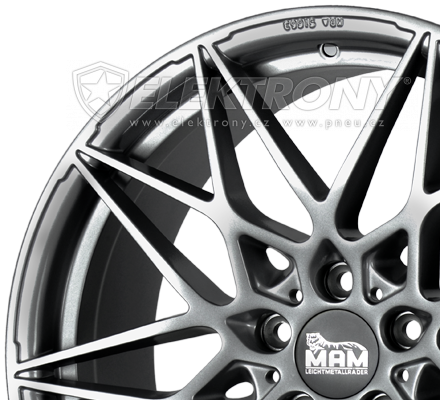 Alu kola MAM B2N PP 8,5x19 5x120 ET35