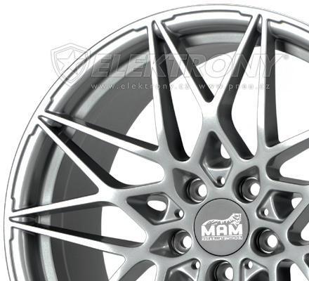 Alu kola MAM B2N Silver