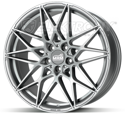 Alu kola MAM B2N Silver