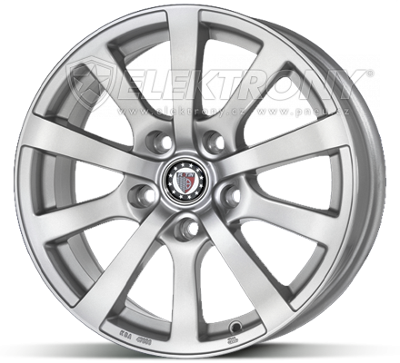Alu kola Platin P58 Silber 8x18 5x112 ET35