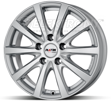 Alu kola Platin P69 BrightSilver 6,5x16 5x108 ET50