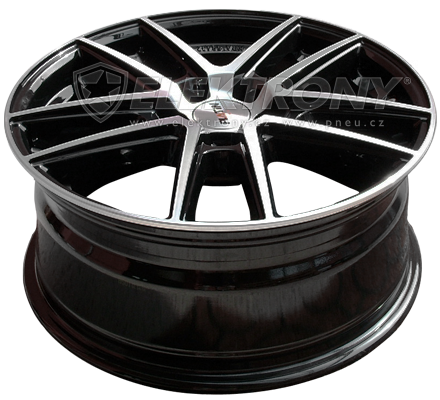 Alu kola Platin P73 Black