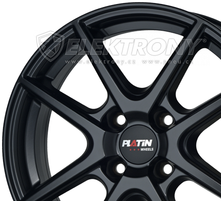 Alu kola Platin P73 FullBlack 7x16 5x108 ET45