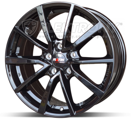 Alu kola Platin P95 FullBlack