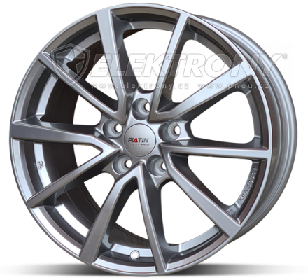 Alu kola Platin P95 Silver 6,5x17 5x114 ET40
