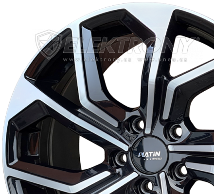Alu kola Platin P97 Black 8x19 5x108 ET42