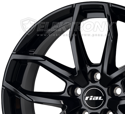 Alu kola RIAL Lucca FullBlack 6,5x16 4x98 ET37