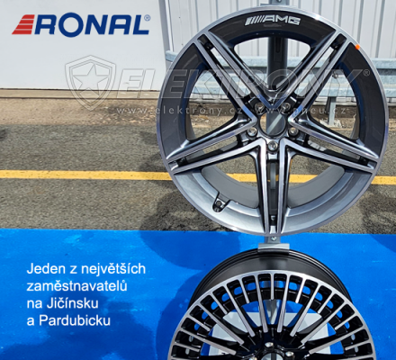 Alu kola RONAL R56 Black 8x18 5x108 ET40