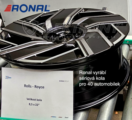 Alu kola Ronal R62 JBM FC 7,5x18 5x108 ET50