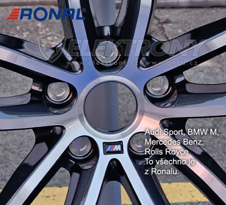Alu kola Ronal R62 JBM FC 7,5x18 5x108 ET50