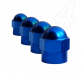  Čiapočky k ventilom C01B modré 4ks