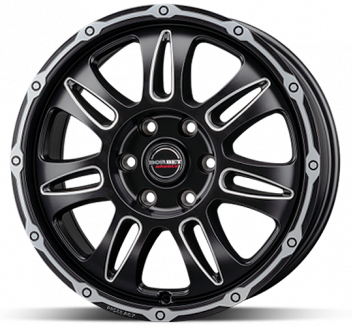 BORBET CW8 Black Polished