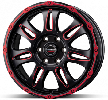 BORBET CW8 Red Polished