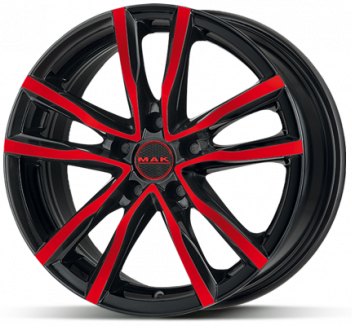 MAK Milano Black Red