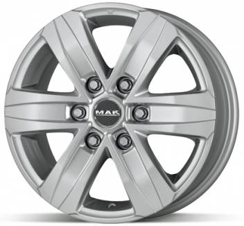 MAK Stone 6 Silver