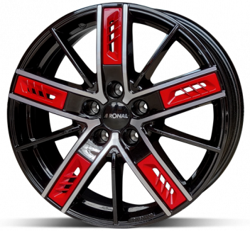 Ronal R67 JB FC Red Left