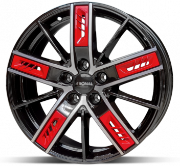 Ronal R67 JB FC Red Right